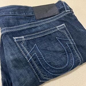 True Religion Indigo Denim with Contrast Stitching